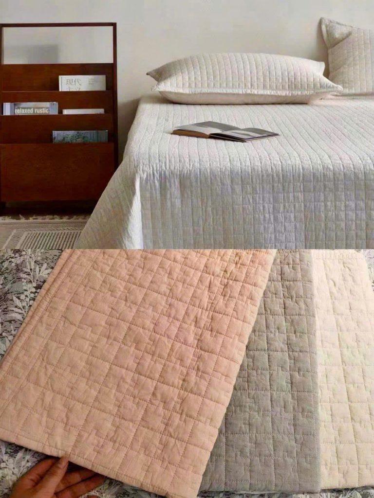 Bộ chăn ga 3 món - Ga chần